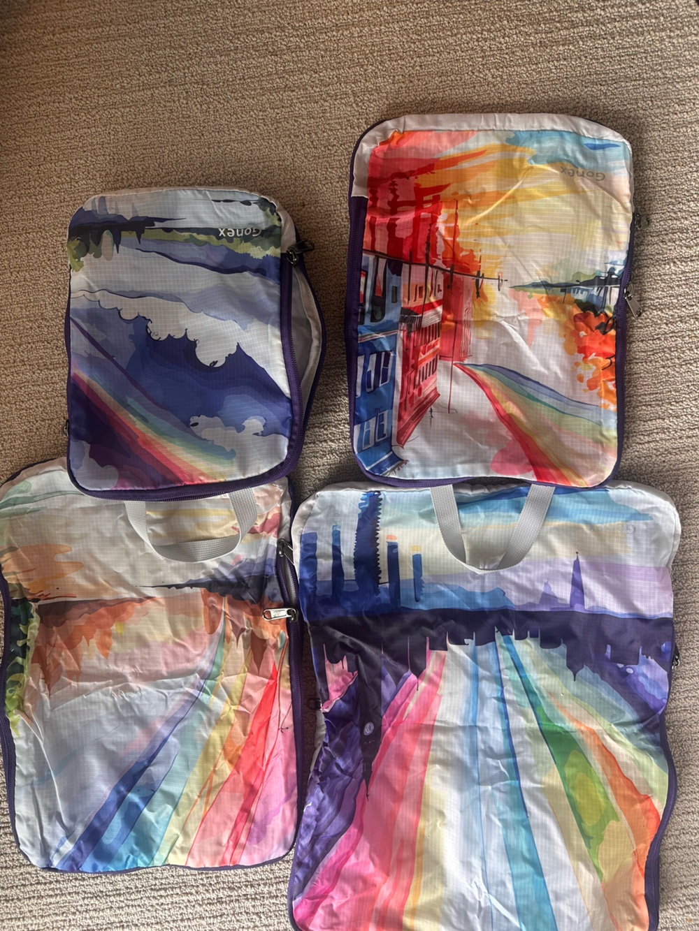 Gonex Compression Packing Cubes, 4pcs, BRAND NEW